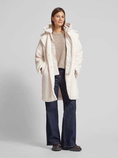 Christian Berg Woman Selection Jas met opstaande kraag Offwhite - 1