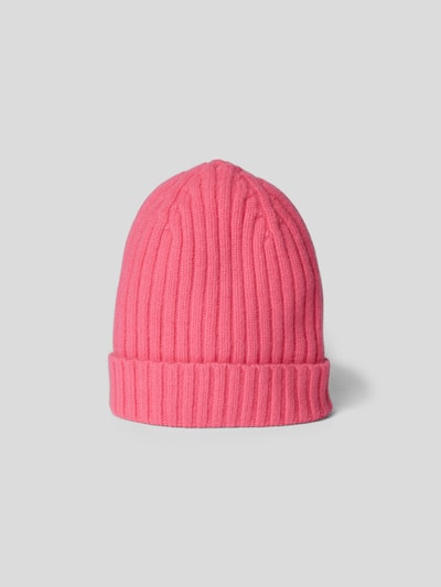 Le Bonnet Beanie in Grobstrick-Optik Neon Pink 5