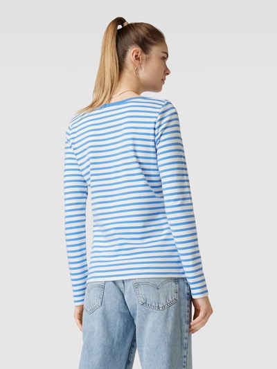 Tom Tailor Denim Longsleeve mit Streifenmuster Hellblau 5