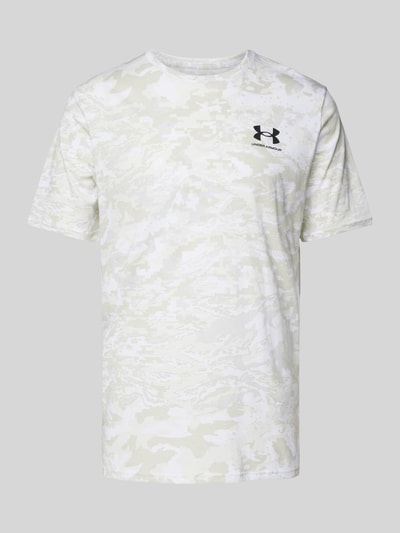 Under Armour T-Shirt mit Label-Print Weiss 2