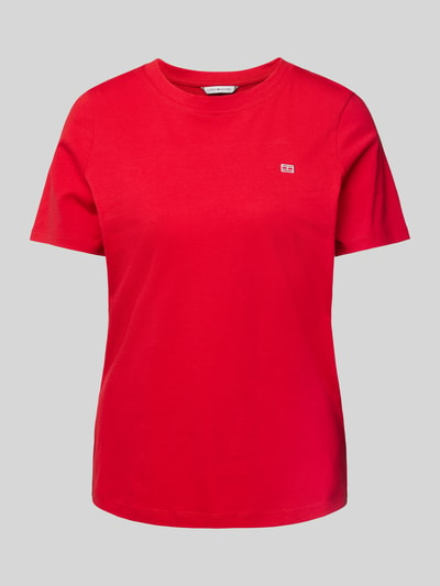 Tommy Hilfiger T-Shirt aus reiner Baumwolle Rot 2