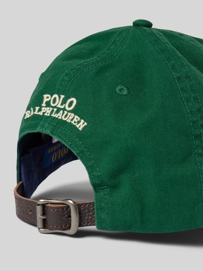 Polo Ralph Lauren Basecap mit Label-Stitching Dunkelgruen 3