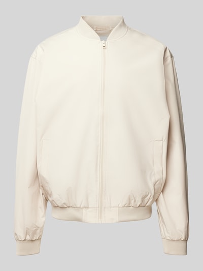 Jack & Jones Bomberjacke mit Stehkragen Modell 'CHARGE' Offwhite 2