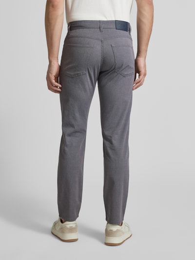 BOSS Spodnie o kroju regular fit z Mieszanka bawełny Model 'H-RE.MAINE5' Ciemnoszary 5