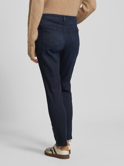 MAC Skinny fit jeans in 5-pocketmodel Donkerblauw - 5