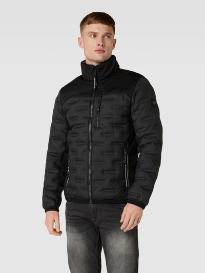 Tom Tailor Jacke mit Kontrasteinsätzen Black 4