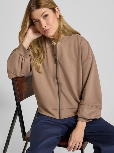 Brax Bluza rozpinana z zamkiem błyskawicznym model ‘BECKY’ Szarobrązowy 3