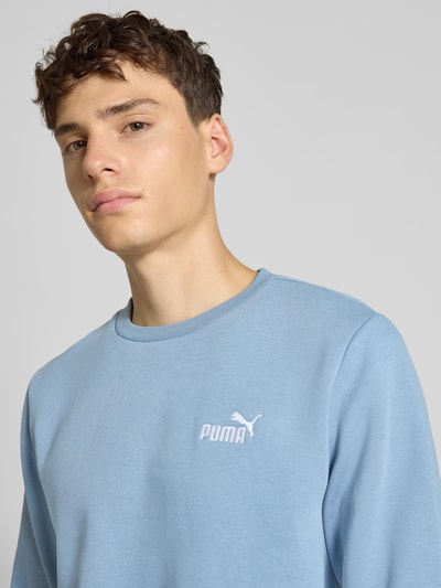 PUMA PERFORMANCE Sweatshirt met labelstitching Lichtblauw - 3