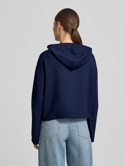 Christian Berg Woman bluza rozpinana o kroju regular fit z kapturem Ciemnoniebieski 5