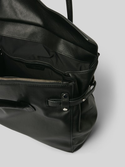 LIEBESKIND BERLIN Handtasche aus Leder mit Label-Detail Modell 'GLORIA' Black 5