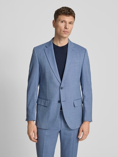 Pierre Cardin Slim Fit 2-Knopf-Sakko mit Pattentaschen Modell 'Grant' Hellblau 4