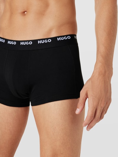 HUGO CLASSIFICATION Trunks mit Label-Details im 5er-Pack  Black 3