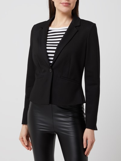 comma Blazer met stretch Zwart - 4