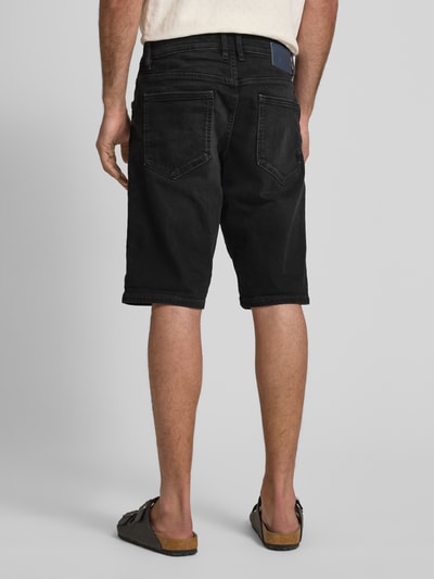 Tom Tailor Regular fit bermuda van katoenmix, model 'JOSH' Zwart - 5