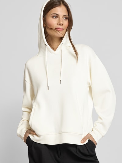 MSCH Copenhagen Hoodie mit überschnittenen Schultern Modell 'Ima Q' Offwhite 3