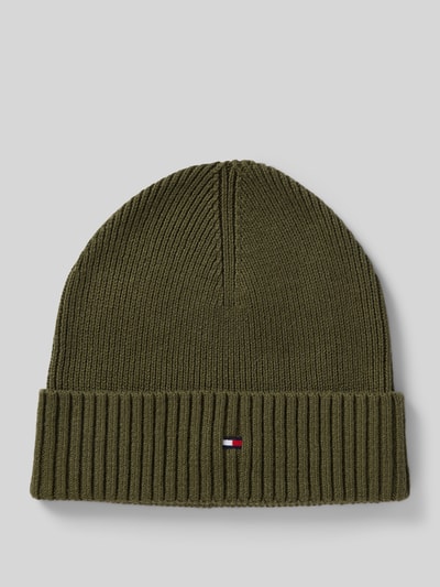 Tommy Hilfiger Muts van een mix van katoen en kasjmier  Rietgroen - 1