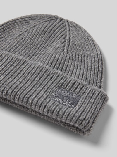 Paul Smith Beanie aus Woll-Kaschmir-Mix Mittelgrau Melange 2