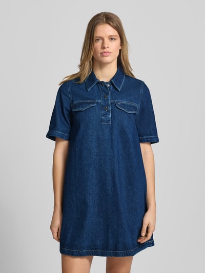 Tommy Jeans A-Linien Jeanskleid aus reiner Baumwolle Jeansblau 4