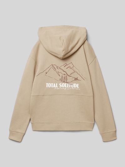 Garcia Hoodie mit Kapuze Senf 3