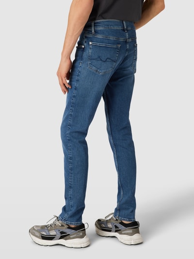 7 For All Mankind Slim Fit Jeans mit 5-Pocket-Design Hellblau 5