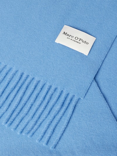 Marc O'Polo Schal mit Label-Detail Bleu 2