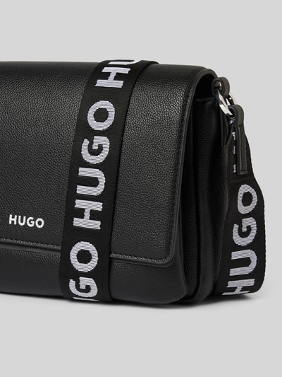 HUGO Crossbody Bag mit Label-Detail Black 2