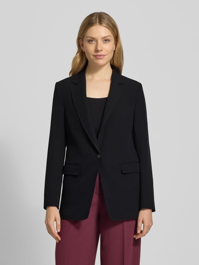 BOSS Orange Żakiet o kroju regular fit z kołnierzem z połami model ‘JABLA’ Czarny 4