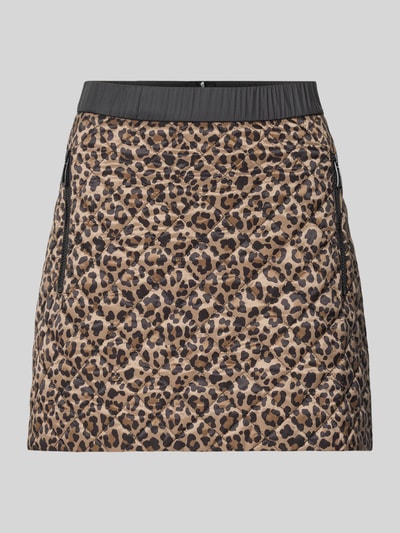 Marc Cain Minirock mit elastischem Bund Camel 2