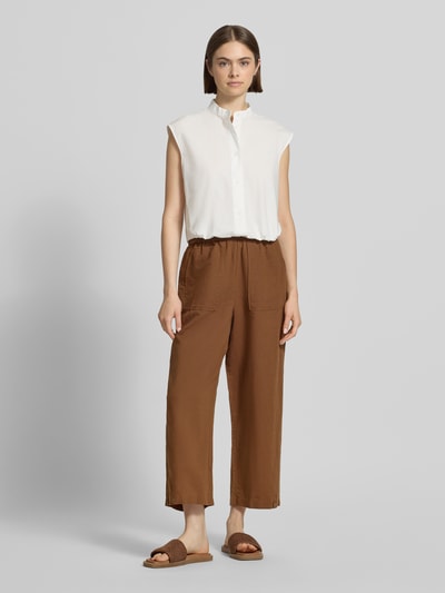 Marc O'Polo DENIM Relaxed Fit Bluse aus reiner Baumwolle Offwhite 1