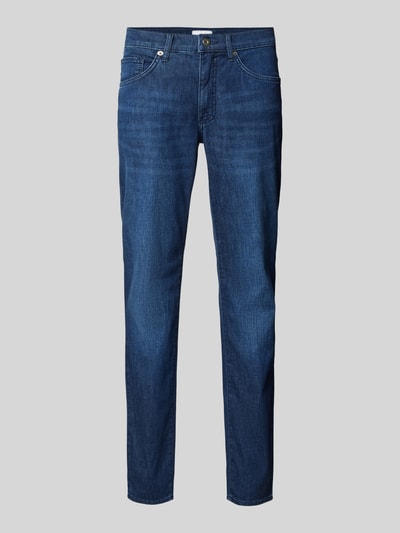 Brax Regular Fit Jeans im 5-Pocket-Design Modell 'Cadiz' Blau 2