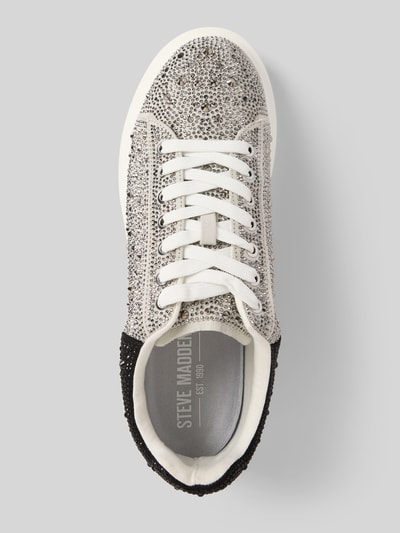 Steve Madden Sneaker mit Allover-Nietenbesatz Modell 'Icebox' Silber 3