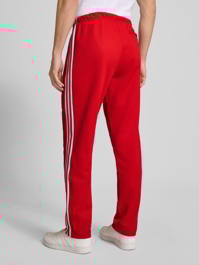 adidas Originals Trainingsbroek met lengtenaden en elastische band Rood - 5