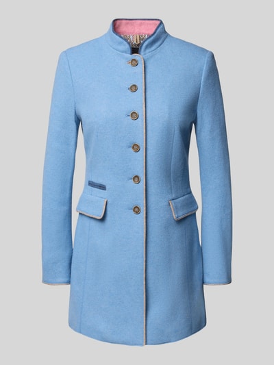 WHITE LABEL Żakiet z kieszeniami z wypustkami Jasnoniebieski 2