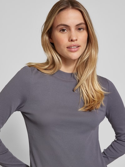 Christian Berg Woman Longsleeve mit Turtleneck Mittelgrau 3