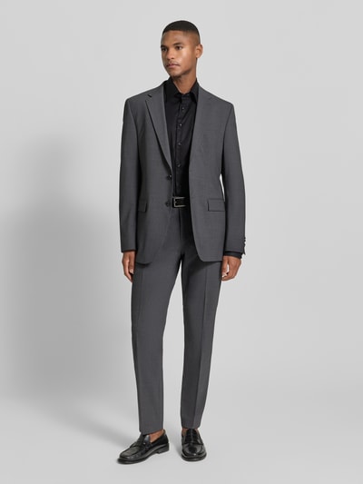 ETERNA Modern Fit Business-Hemd mit Knopfleiste Black 1