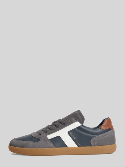 Tommy Hilfiger Sneaker aus echtem Leder mit Label-Schriftzug Marine 2