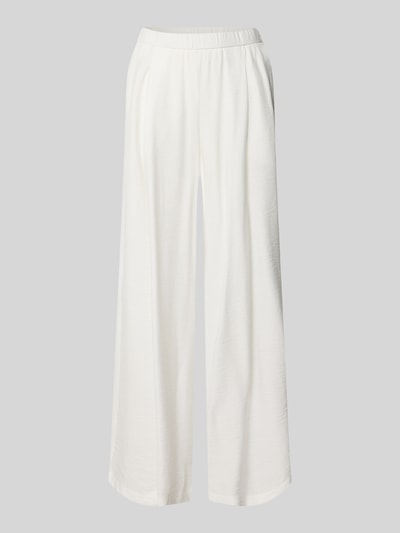 Produktfoto, Wide Fit Stoffhose aus Viskose-Mix Modell 'Frencis' von STEHMANN, mieszanka wiskozy, szerokość w rozmiarze 36: 38 cm, długość wewnętrzna nogawki 77 cm, elastyczny pas, wpuszczane kieszenie