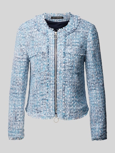 Blazer Femme Betty Barclay - Fermeture Zippée - Manches 3/4 - Coupe Moulante - Polyvalent Chic & Décontracté