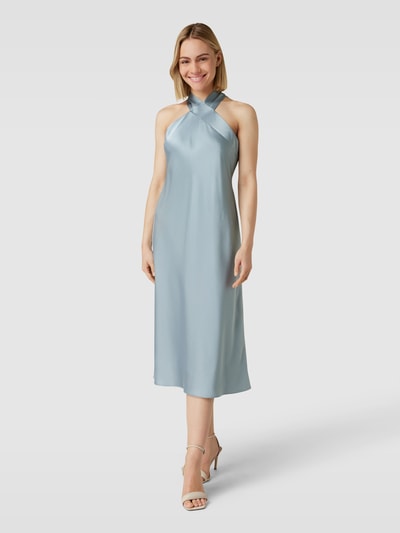 Lauren Ralph Lauren Cocktailkleid mit Neckholder Modell 'PRASETIJO' Bleu 4