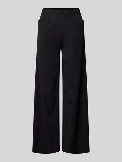 Soyaconcept Stoffen broek met elastische band, model 'Siham' Zwart - 2