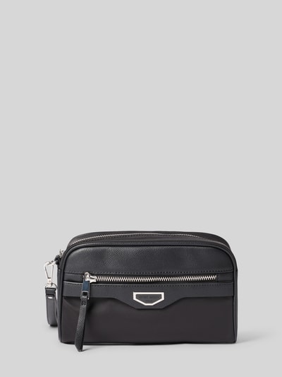 Antony Morato Kulturtasche mit Label-Detail Black 1