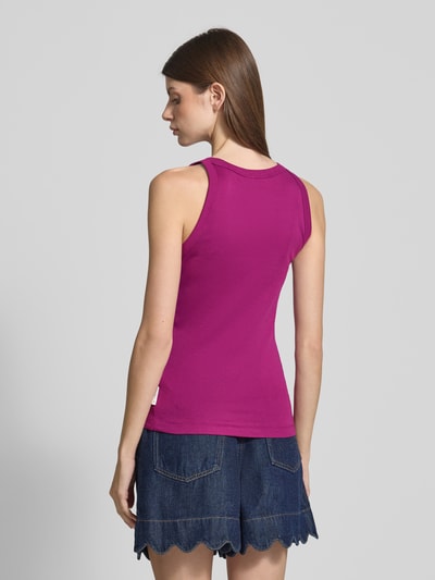 Marc O'Polo Slim fit tanktop van puur katoen Fuchsia - 5