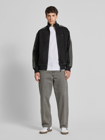 adidas Originals Sweatjacke mit Stehkragen Black 1