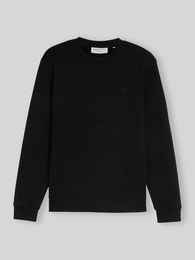 Tom Tailor Denim Regular Fit Sweatshirt aus Baumwoll-Mix Black 2