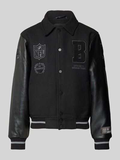 Balr. Jacke mit Logo- und Statement-Stitching Modell 'NFL x BALR.' Black 1