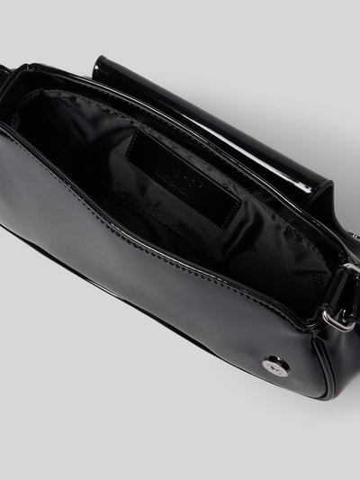 Diesel Shoulder Bag in Leder-Optik Black 5