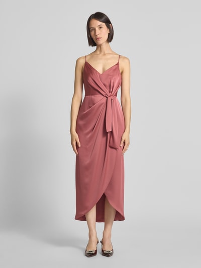 Jake*s Cocktail Cocktailkleid mit Knoten-Detail Rose Melange 4