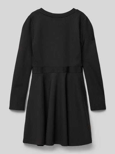 Calvin Klein Jeans Kleid mit Label-Print Black 3