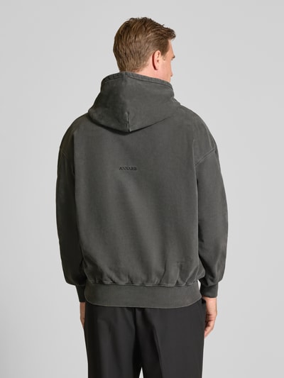 ANNARR Sweatshirt mit Kapuze Modell 'ASTOR' Graphit 5