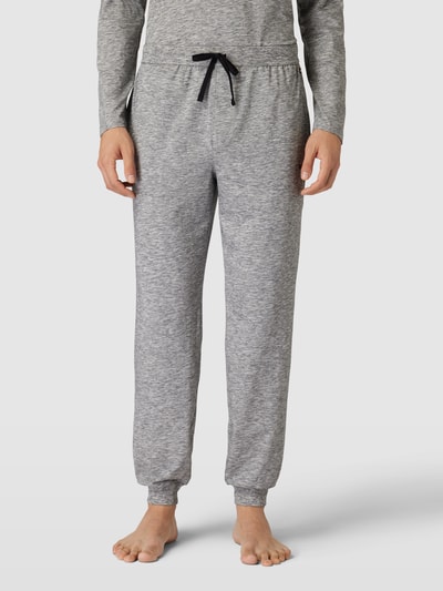 BOSS Sweatpants mit elastischem Bund und Tunnelzug Modell 'Mix&Match' Silber 4